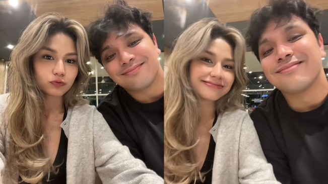 Nisha Basrewan dan Philo (TikTok)